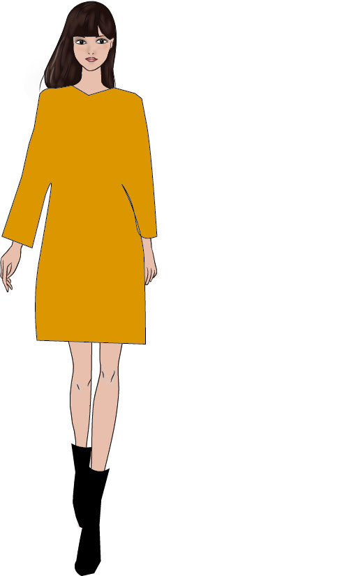 Jersey Amarillo Mujer