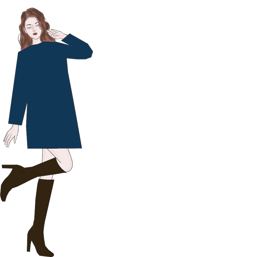 Jersey Azul Mujer De Puntillas